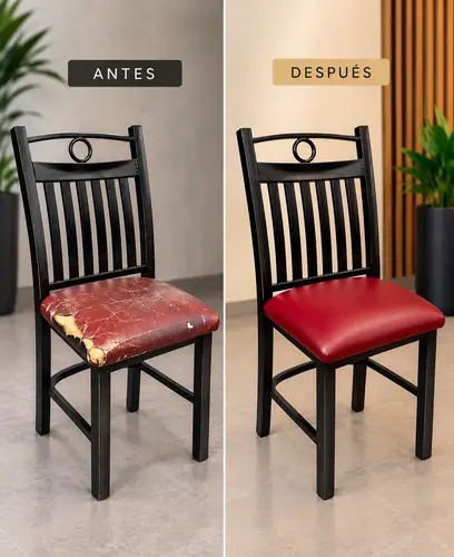 Servicio de retapizado de sillas en Monterrey